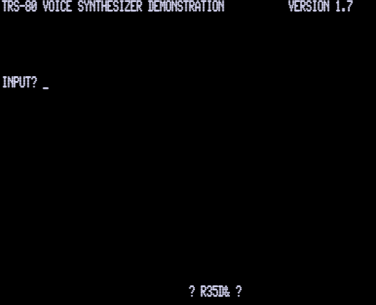 Screen shot